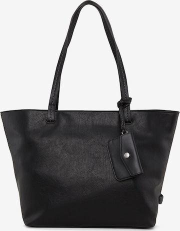 TOM TAILOR Shopper 'Rubiana' in Black: front