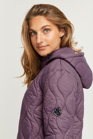 Fransa Between-Season Jacket 'Padma' in Purple