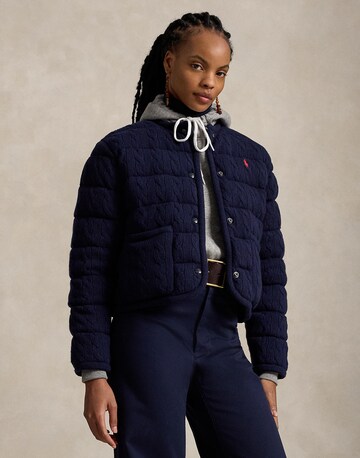Polo Ralph Lauren Φθινοπωρινό και ανοιξιάτικο μπουφάν σε μπλε: μπροστά