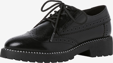 s.Oliver Lace-up shoe in Black: front