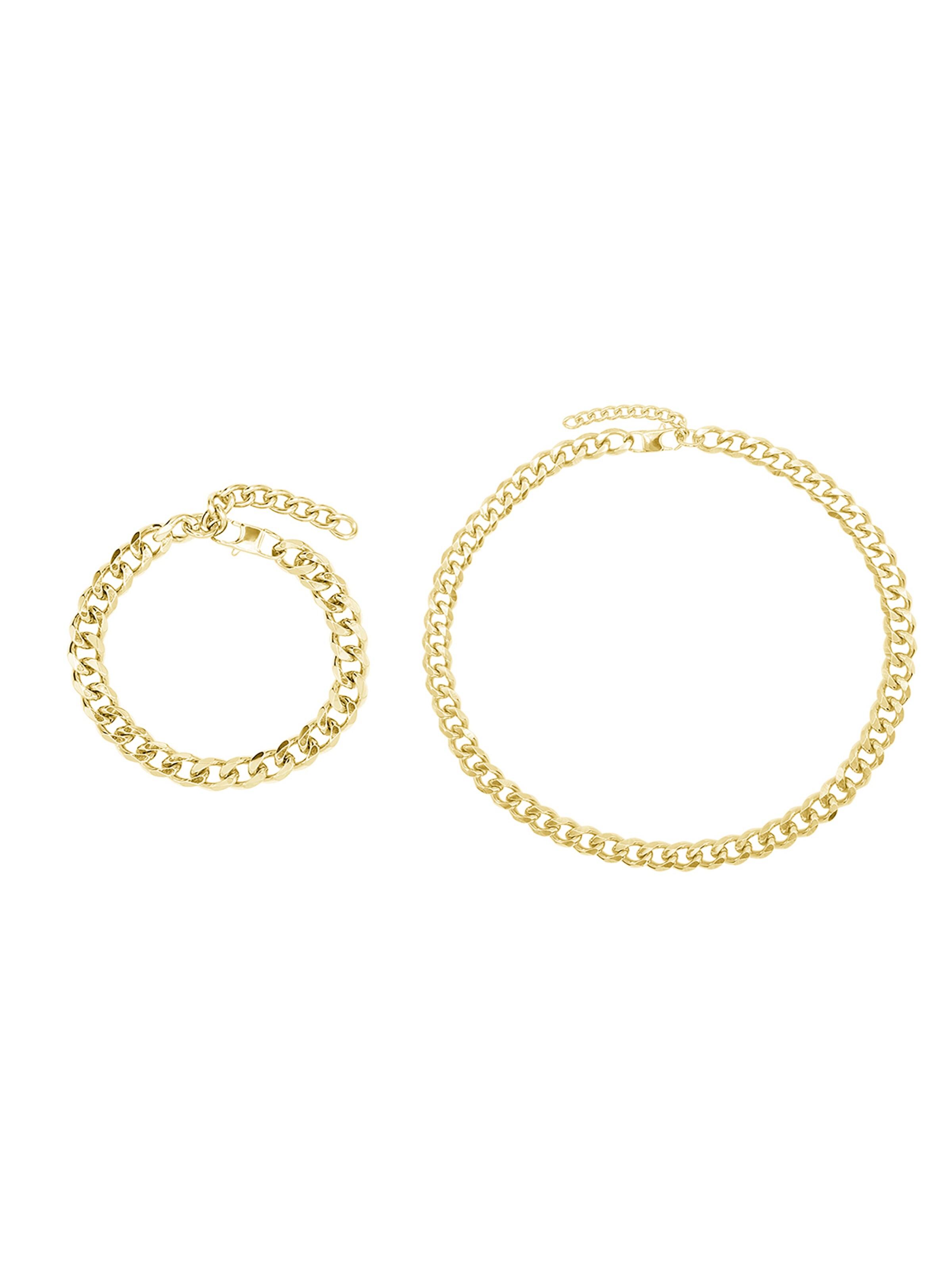 Heideman Schmuckset 'Tommy' in Gold: Vorderseite