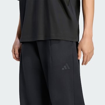 Loosefit Pantalon de sport 'Soft Lux' ADIDAS SPORTSWEAR en noir