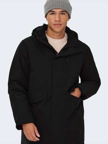 Only & Sons Between-season jacket 'ONSENRICO' in Black