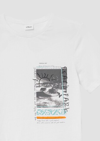 s.Oliver Shirt in Wit