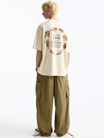 Pull&Bear Bluser & t-shirts i beige