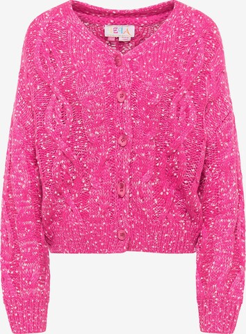 IZIA Knit Cardigan in Pink: front
