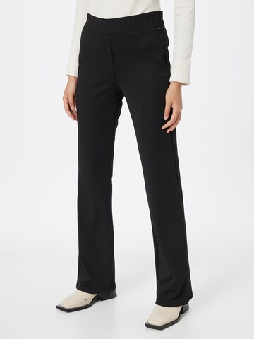 MEXX Flared Pants in Black: front