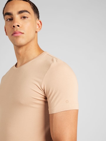 OLYMP Shirt 'Level 5' in Brown