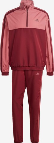 Survêtement ADIDAS SPORTSWEAR en rouge : devant