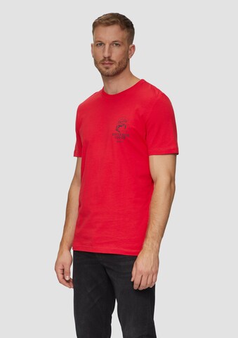 T-Shirt s.Oliver en rouge : devant