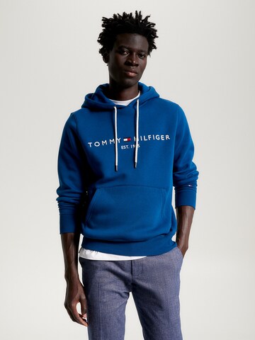 TOMMY HILFIGER - Regular Fit Sweatshirt em azul: frente