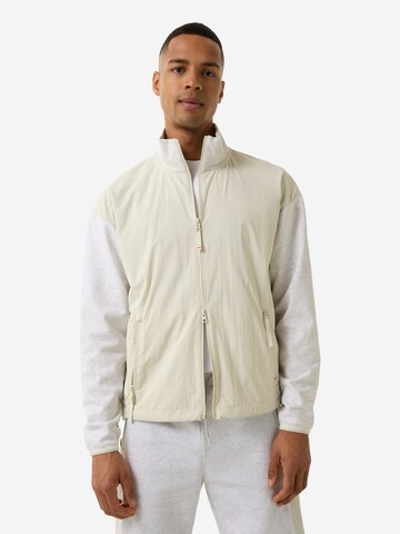 Bogner Fire + Ice Sweatjacke 'Brody' in Beige: Vorderseite