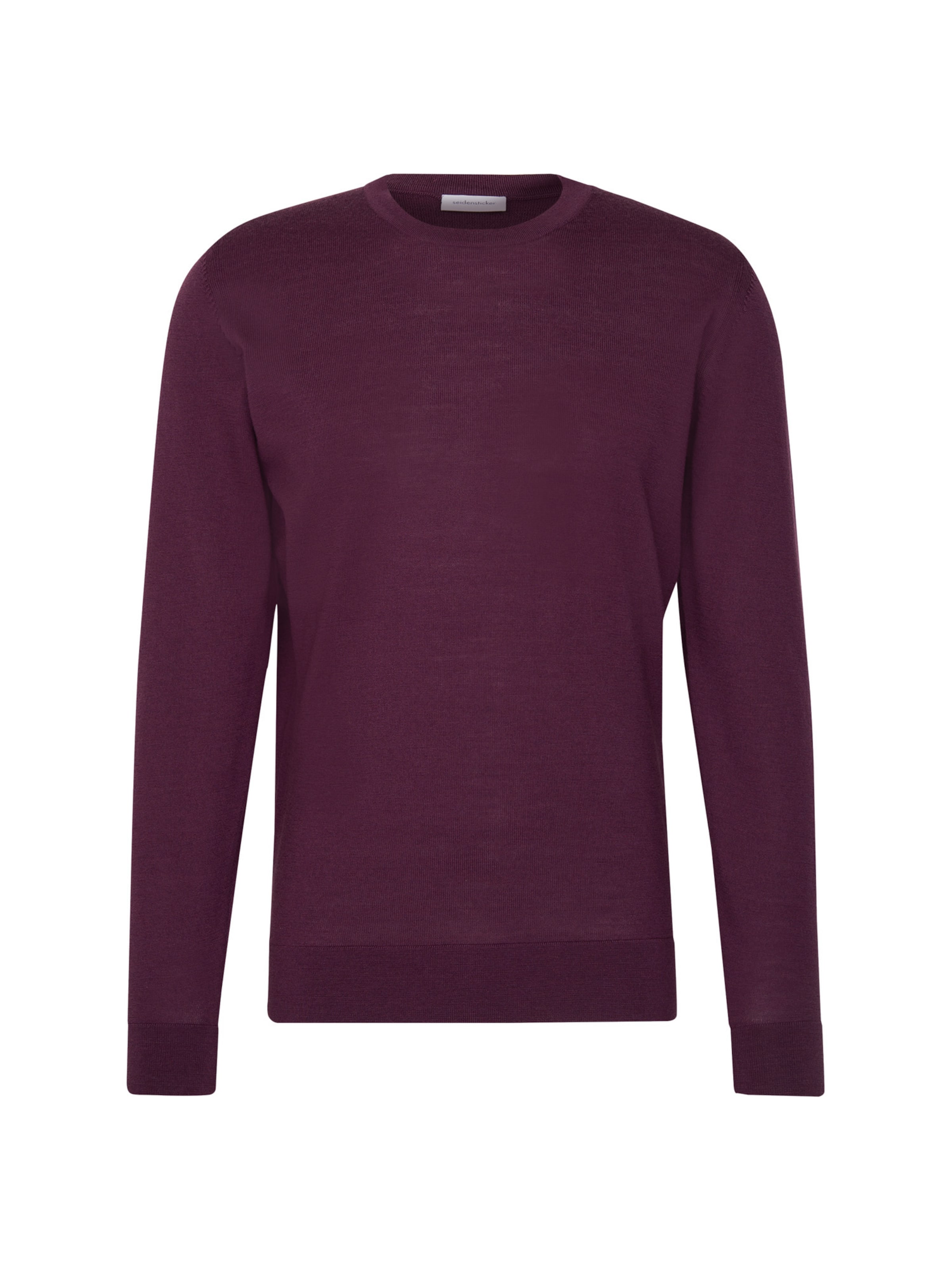 SEIDENSTICKER Sweater 'Schwarze Rose' in Purple: front