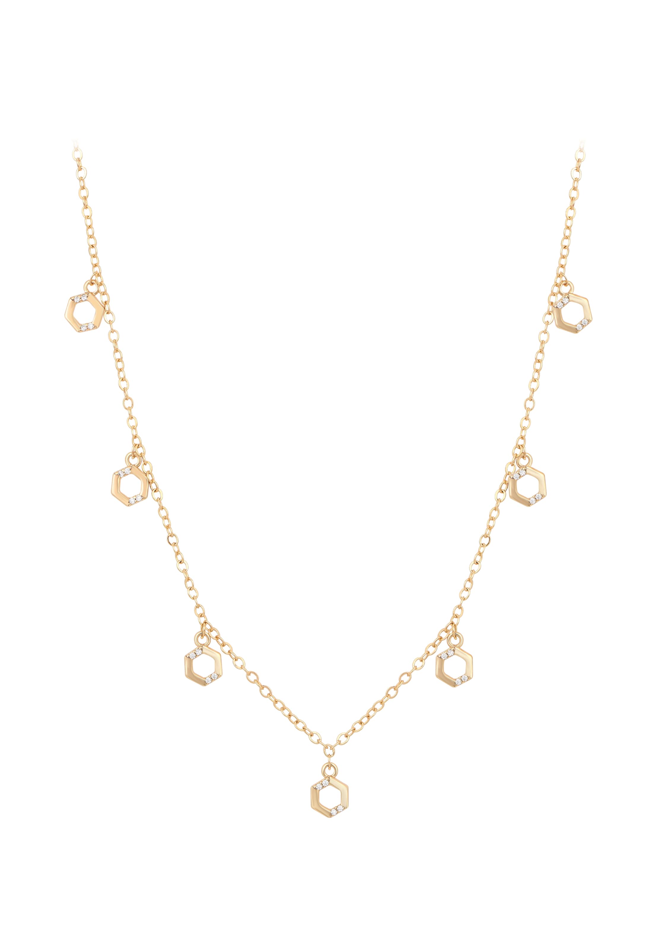 Chaîne faina en or : devant