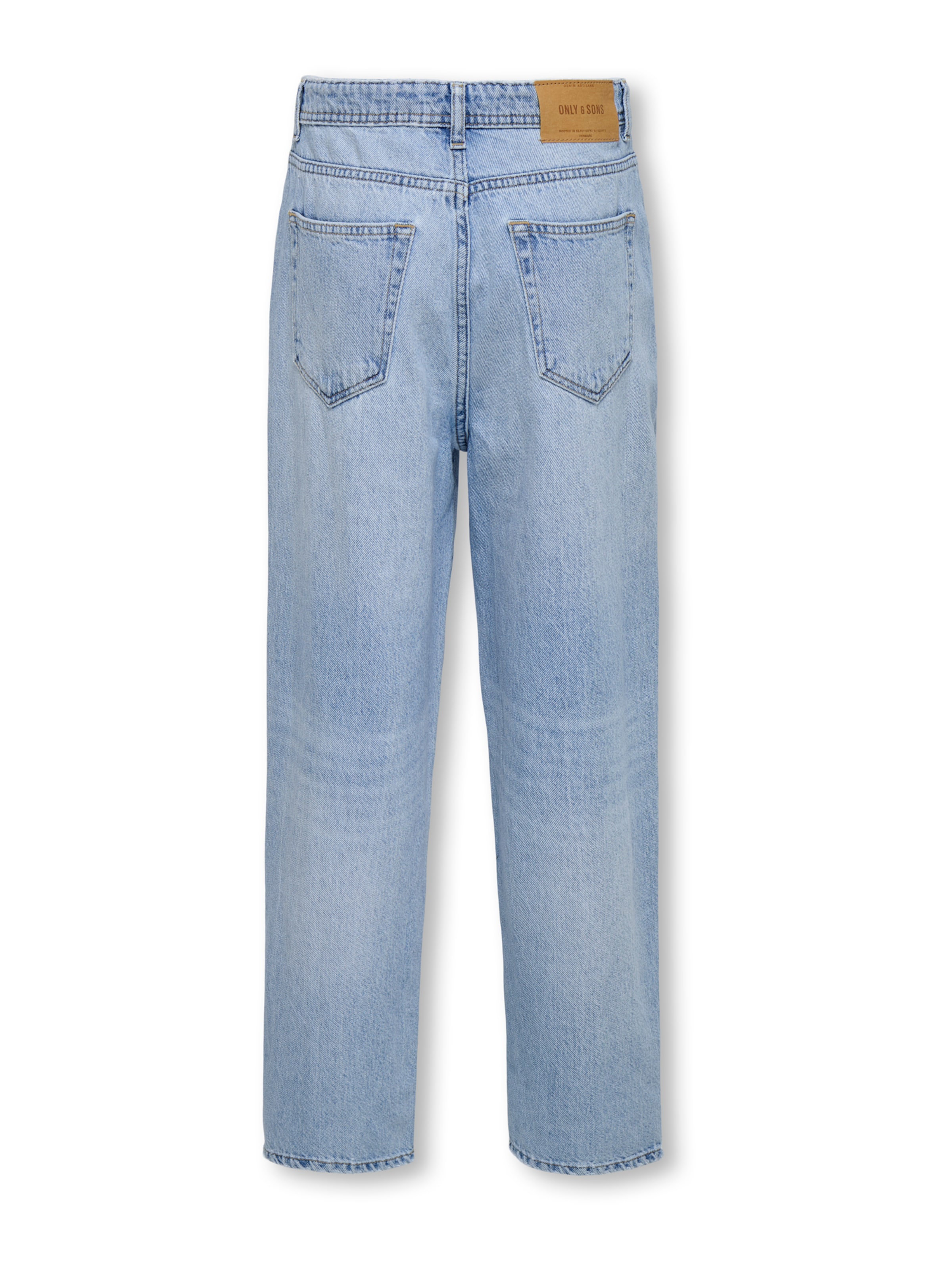 Only & Sons Junior Loosefit Jeans 'OSJFADE' in Blauw