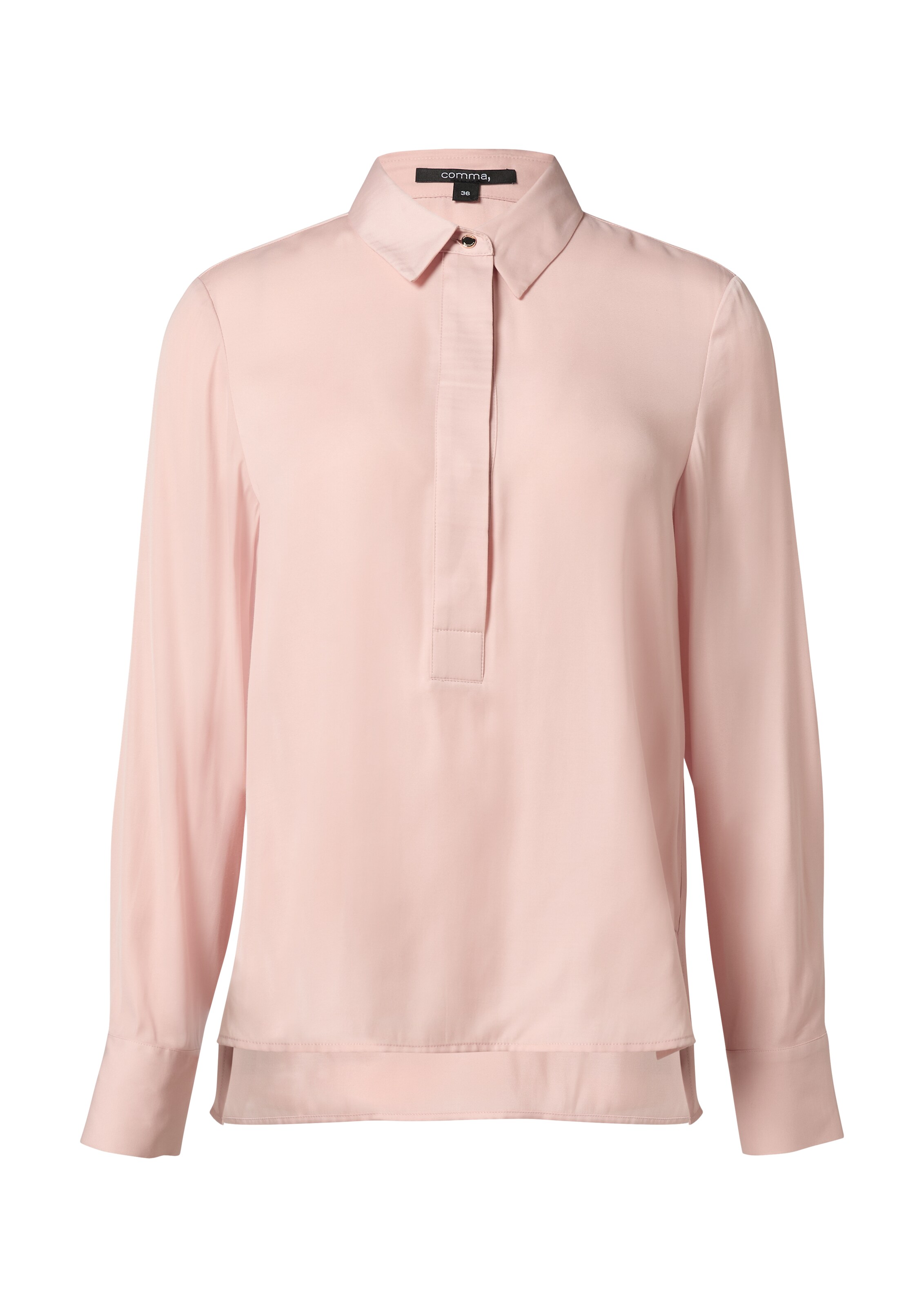 COMMA Blouse in Roze: voorkant