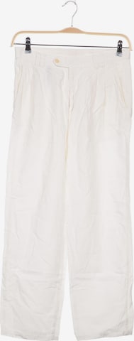 hessnatur Pants in 31-32 in White: front