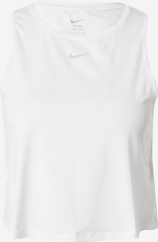 NIKE Sports Top 'ONE CLASSIC' in White: front