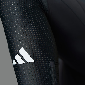 Skinny Pantalon de sport 'Adizero' ADIDAS PERFORMANCE en noir