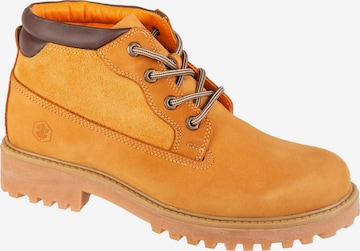 Lumberjack Schnürboots 'River 2' in Gelb: Vorderseite