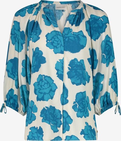 Fabienne Chapot Bluse in blau / weiß, Produktansicht