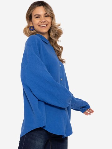 SASSYCLASSY Блуза в синьо