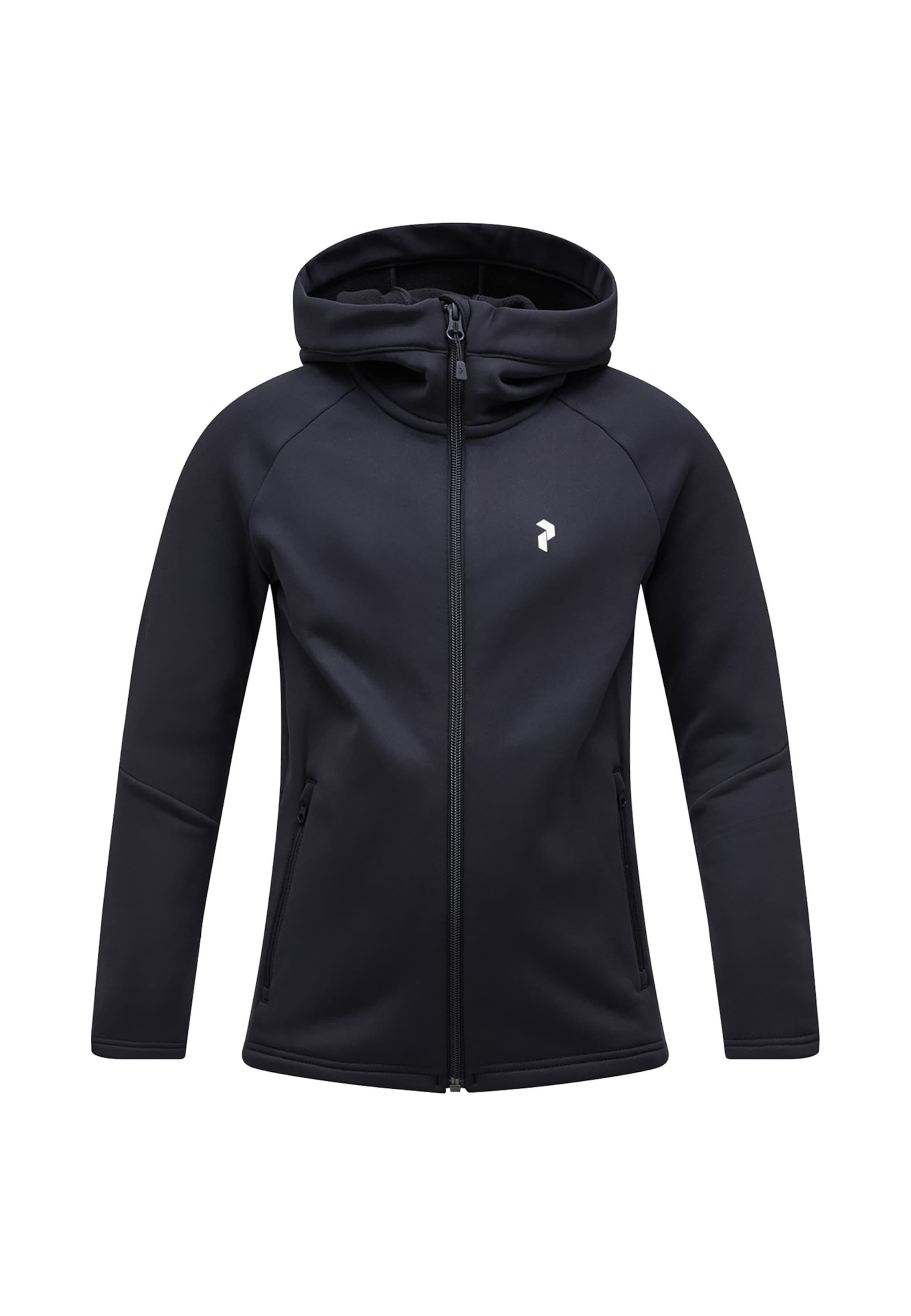 PEAK PERFORMANCE Tussenjas in Zwart: voorkant