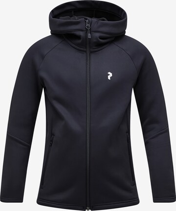 PEAK PERFORMANCE Outdoor jacket in Black: front