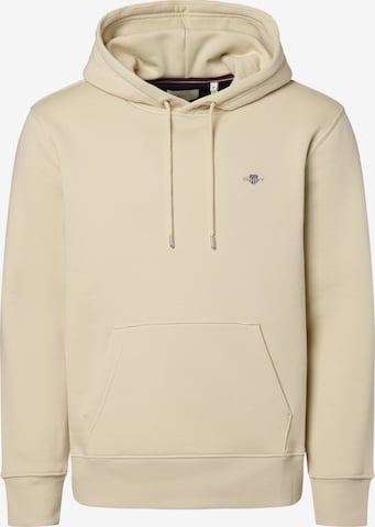 GANT Sweatshirt in Beige: voorkant