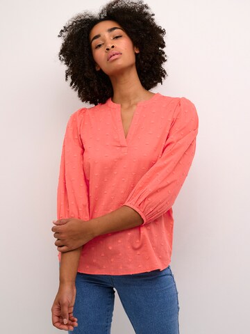 Kaffe Blouse 'Jollia' in Rood: voorkant