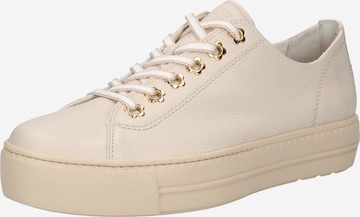 Paul Green Sneakers in Beige: front