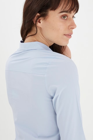 Fransa Blouse in Blauw