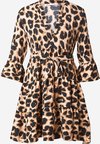 Rochie tip bluză de la ONLY pe bej: față