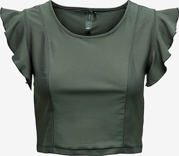 ONLY PLAY Performance Shirt 'MINEA' in Grey: front