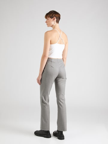 OBJECT Boot cut Pants 'TIA' in Grey