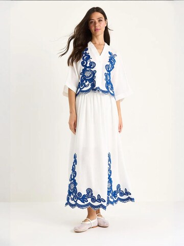 Bianco Lucci Workwear in White: front