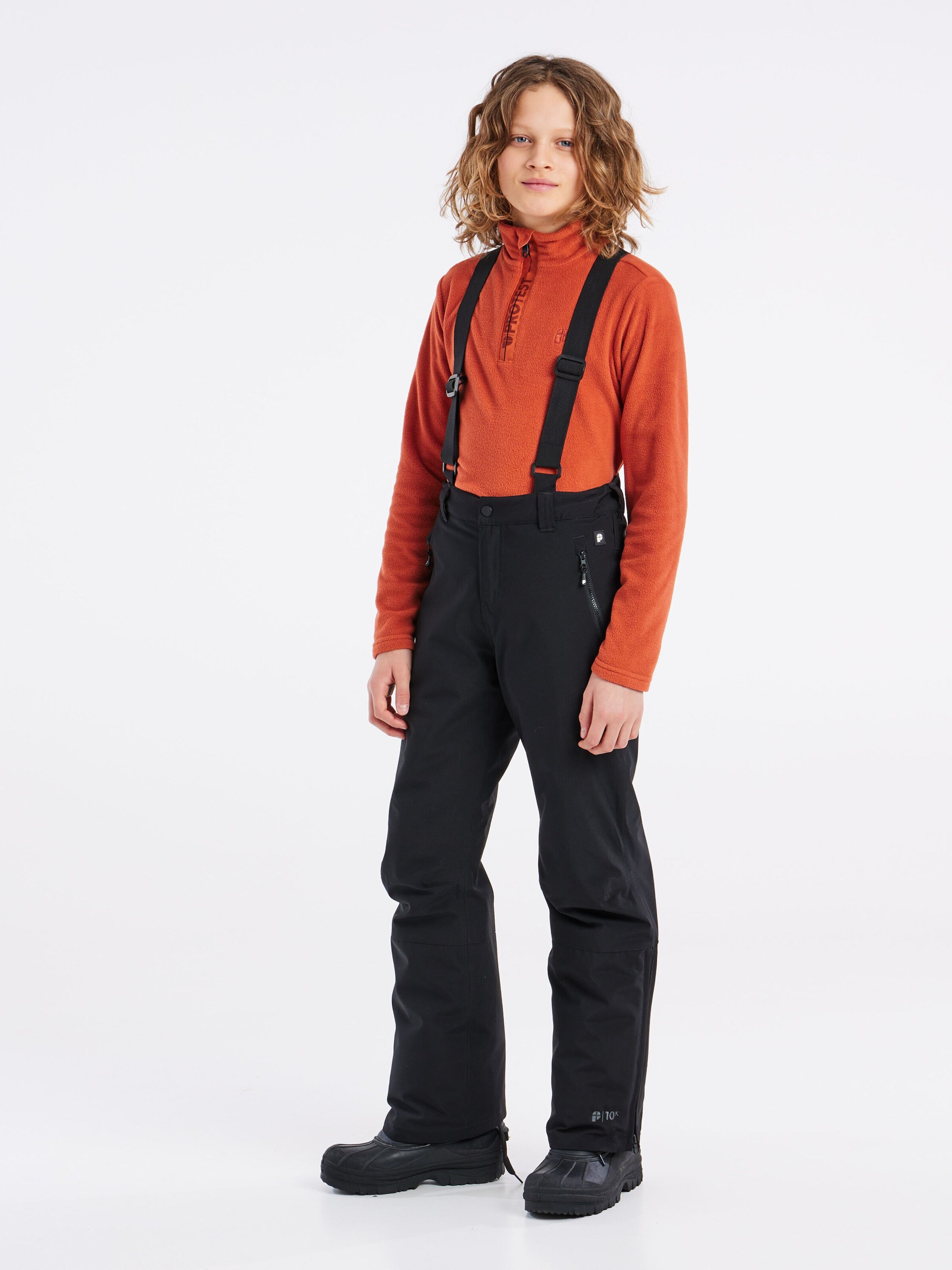 PROTEST Regular Sporthose 'SPIKET JR'‌‌‌ in Schwarz: Vorderseite