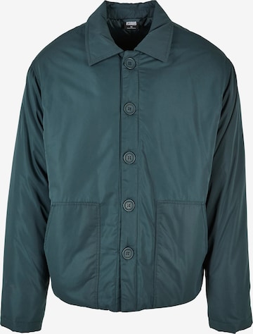 Urban Classics Between-Season Jacket 'Utility' in Green: front