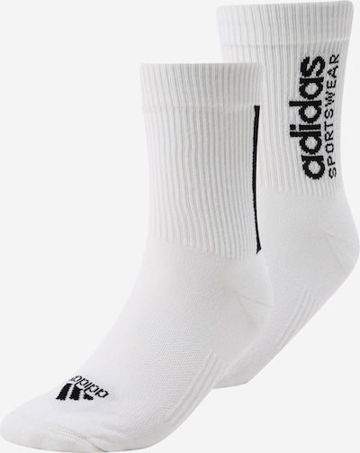 ADIDAS SPORTSWEAR Sports socks in Black / White, Item view