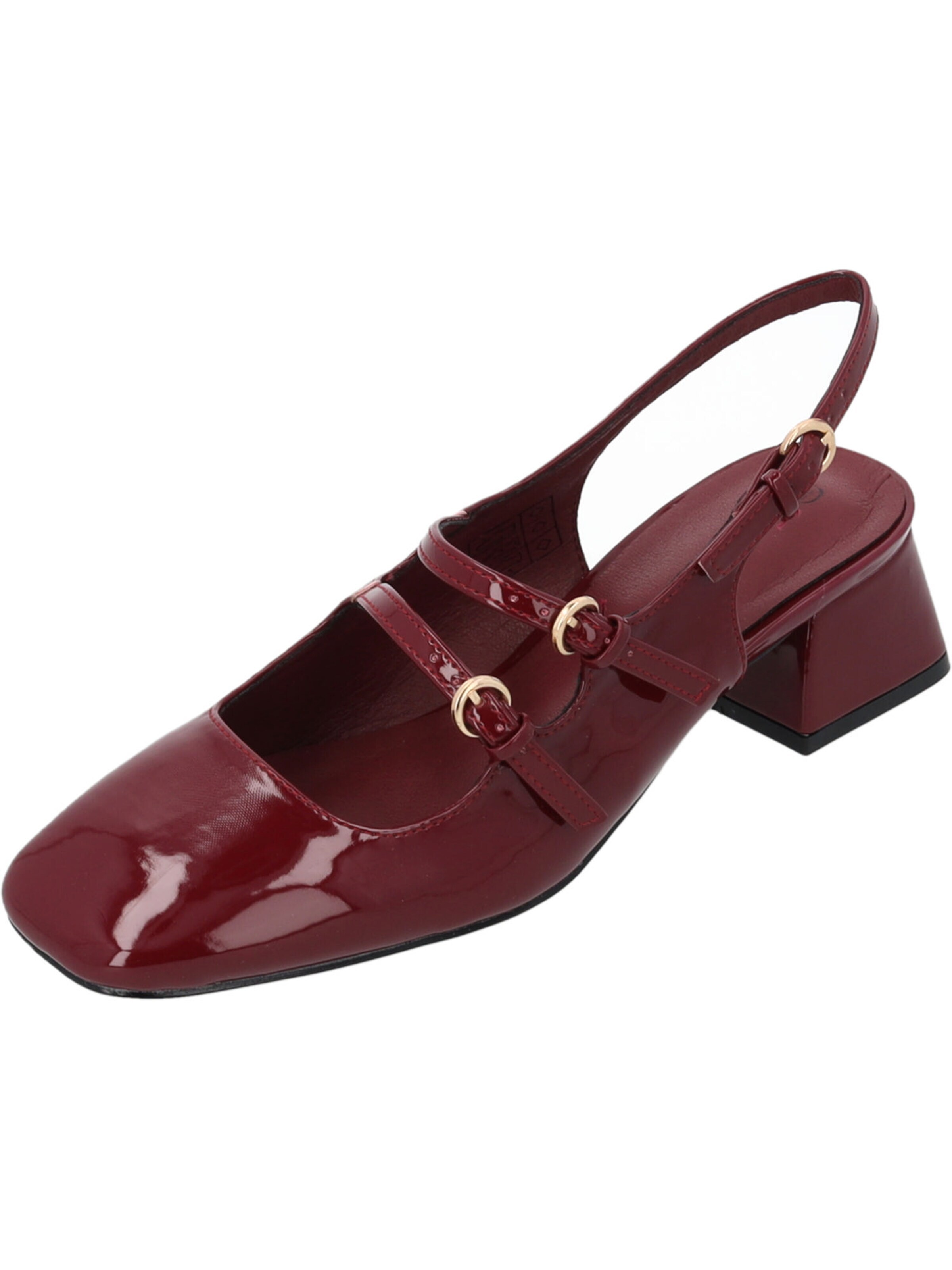 Palado Pumps 'Palado Guhala' in Red: front