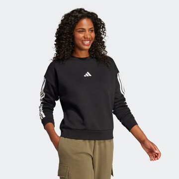 ADIDAS SPORTSWEAR Αθλητική μπλούζα φούτερ σε μαύρο