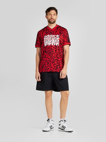 ADIDAS ORIGINALS T-Shirt in Rot