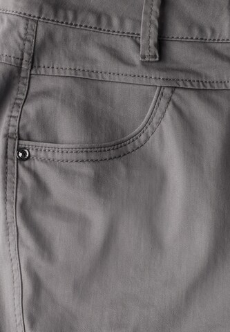 STREET ONE Slimfit Hose in Grau