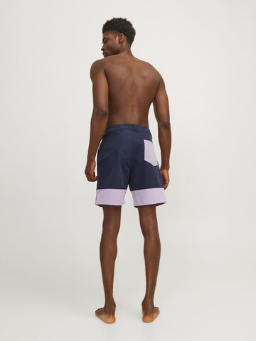 JACK & JONES Zwemshorts in Blauw