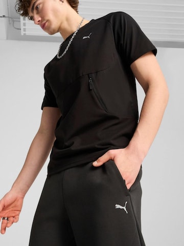 PUMA - regular Pantalón deportivo 'Puma tech Track Pants' en negro