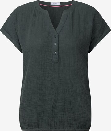 CECIL Bluse in Grün: Vorderseite