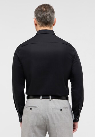 ETERNA Slim fit Business shirt in Black