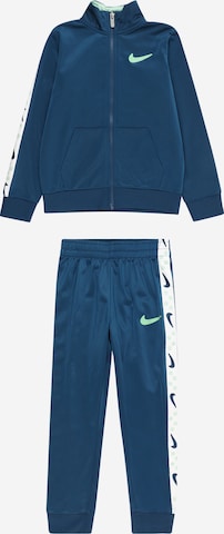 Survêtement Nike Sportswear en bleu : devant