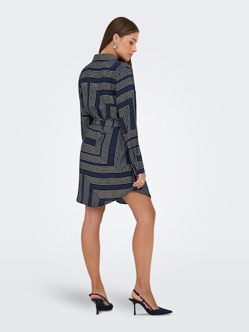 JDY Shirt dress 'Pepper' in Blue