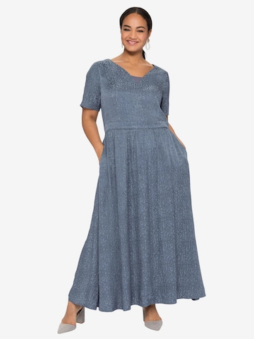 SHEEGO Abendkleid in Blau: predná strana